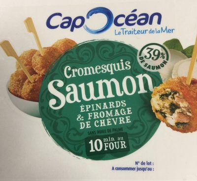 Cromesquis saumon aneth front packaging