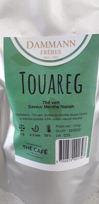 Thé front packaging