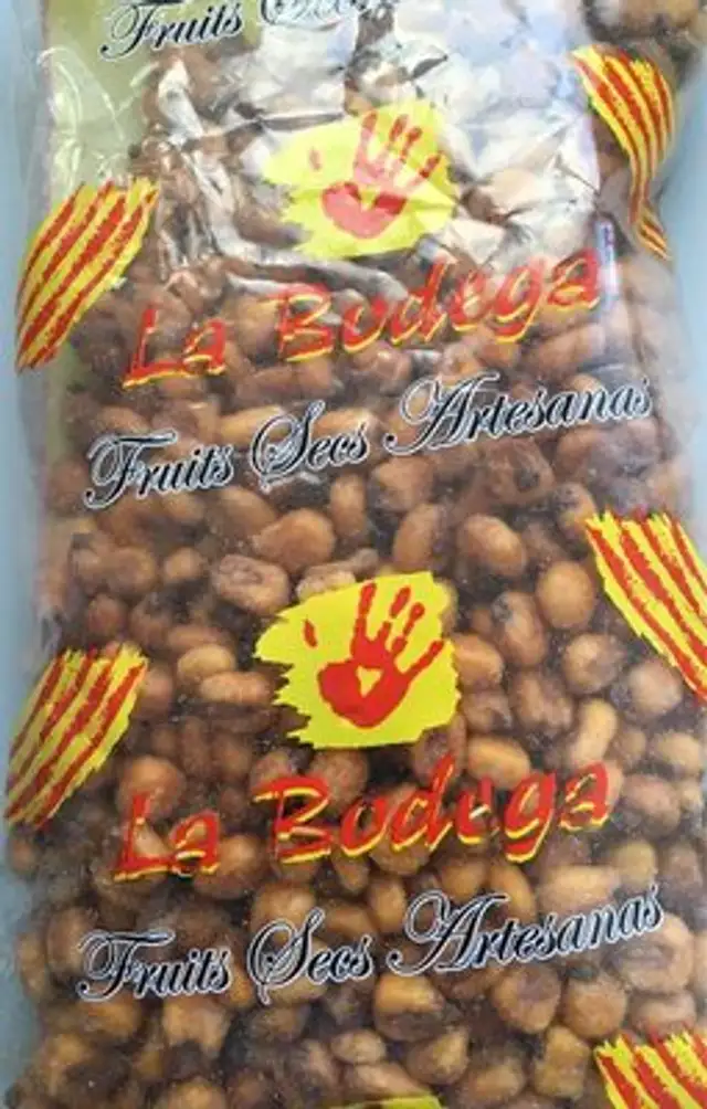 Mais frit petit front packaging