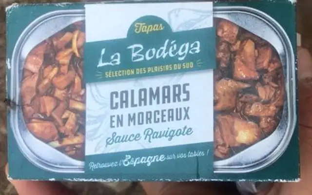 Calamars en morceau