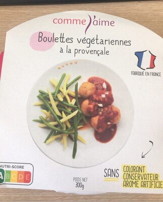 Boulettes végétariennes à la provençale