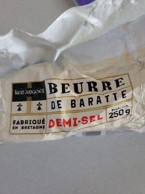 Beurre de baratte demi sel