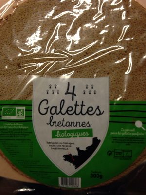 4 galettes Bretonnes bio