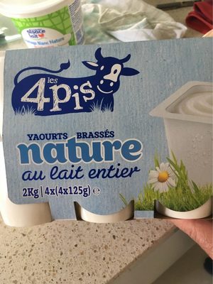 Yaourt brassé front packaging