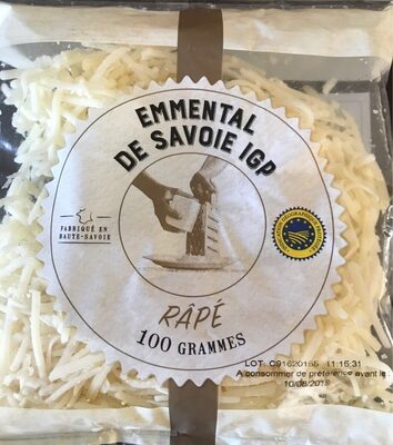 Emmental de Savoie IGP - Râpé