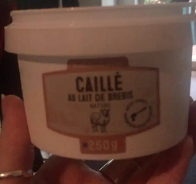 Caille lait brebis