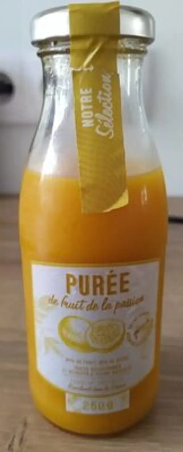 Purée de fruit de la passion