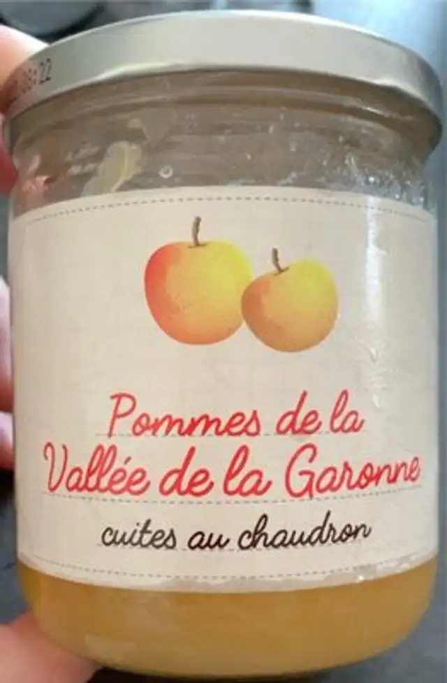 Compote de pommes de la vallée de la Garonne