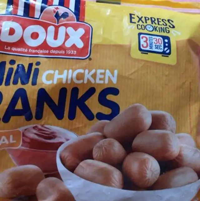 Mini chiken franks