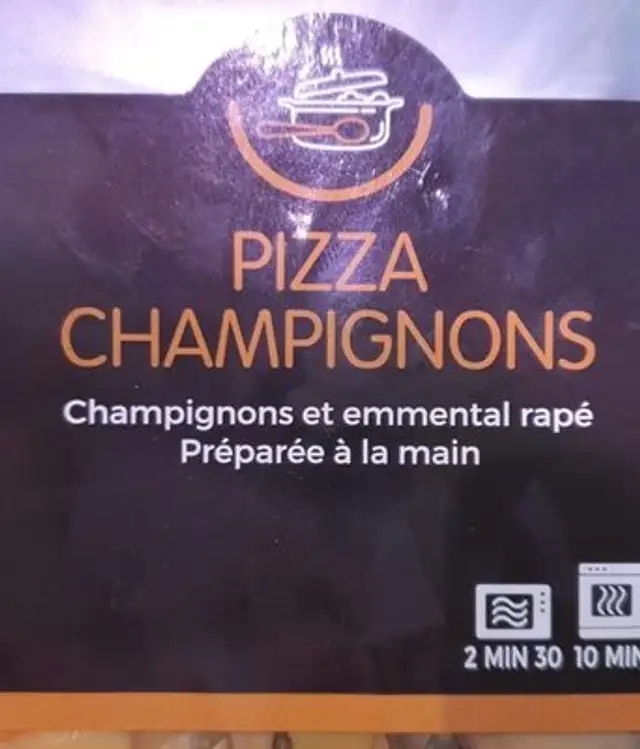 Pizza champignons