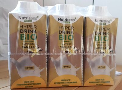 Hyper drink bio saveur vanille