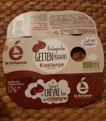 Yaourt de chèvre à la châtaigne