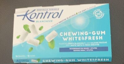 Chewing-gum white & fresh