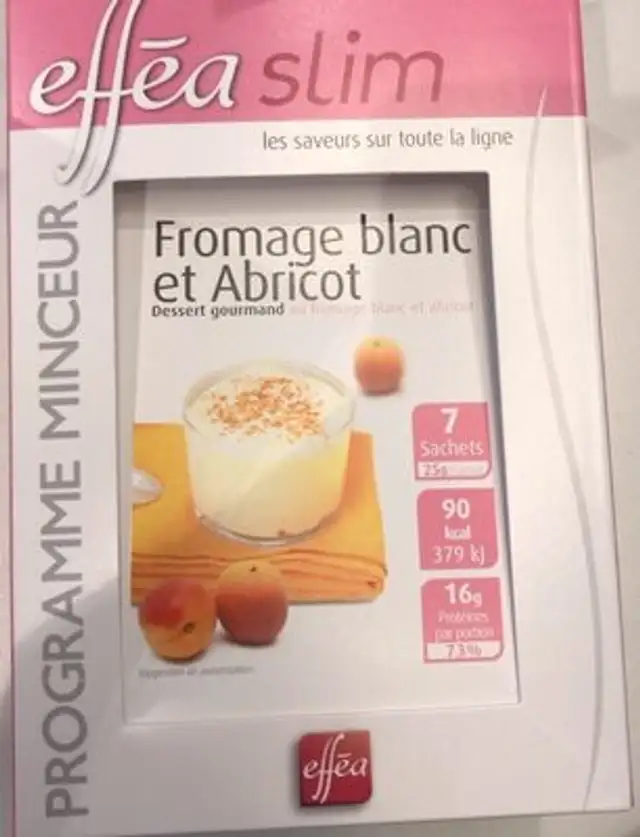 Fromage blanc et abricot