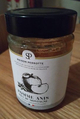 Pomme anis miel de montagne front packaging