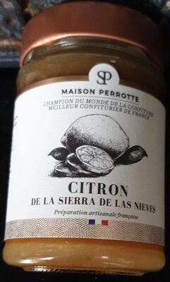 Confiture de citrons de la Sierra de las nieves