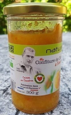 Confiture clémentines front packaging