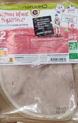 Jambon blanc bio