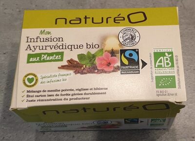 Infusion ayurvédique équitable aux plantes