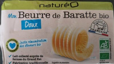 Beurre de baratte bio doux