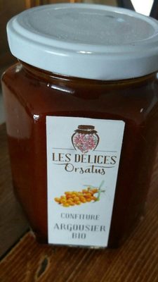 Confiture argousier bio