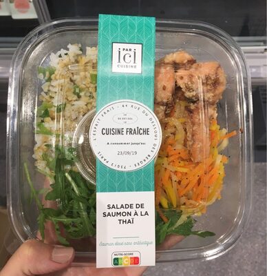 Salade de saumon a la Thai