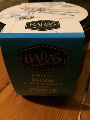 Babas au rhum de Marie Galante & a la vanille de Madagascar