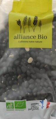 Haricot noir bio cassé