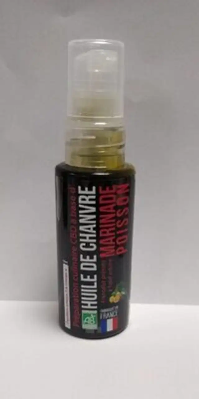 Huile CBD Marinade Poissons