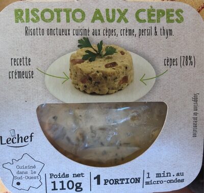 Risotto aux cèpes