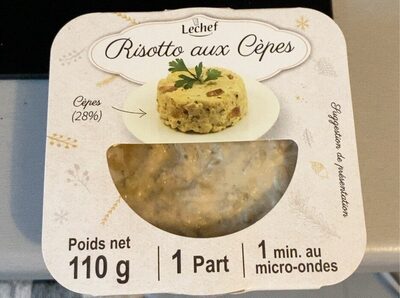Risotto aux cepes