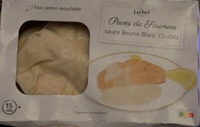 Pave de saumon front packaging