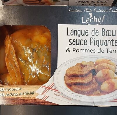 Langue de bœuf sauce piquante