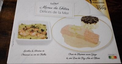 Délices de la Mer Menu de Fêtes