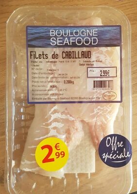 Filets de cabillaud