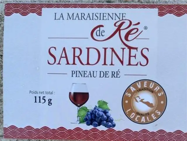Sardines pineau de re
