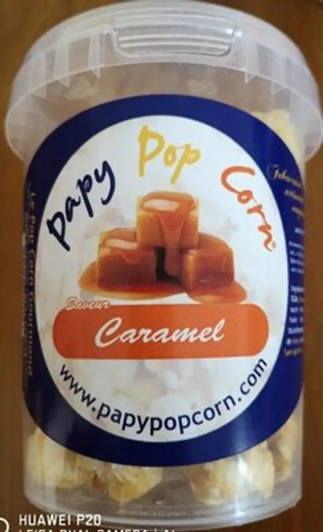 Pop corn caramel