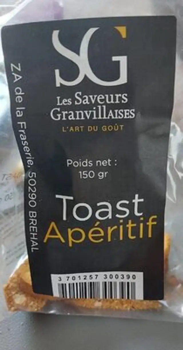 Toast apéritif