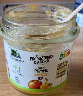 Purée pomme abricot