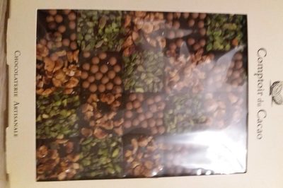 Chocolat  lait fourré praliné