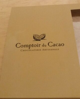 Assortiment praliné feuilleté Comptoir du Cacao front packaging