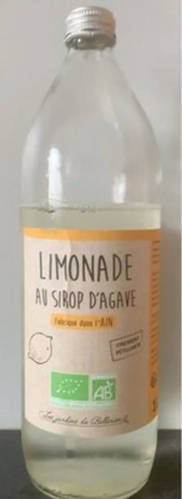 Limonade au sirop d’Agave