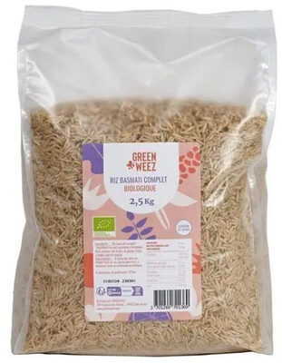 Riz basmati complet bio