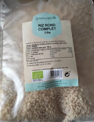 Riz rond complet