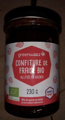 Confiture de fraises allégée en sucre