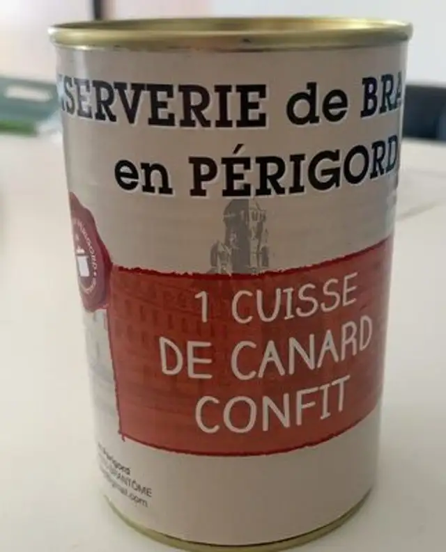 1 cuisse de canard confit