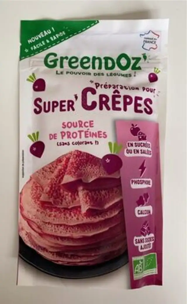 Préparation pour crêpes