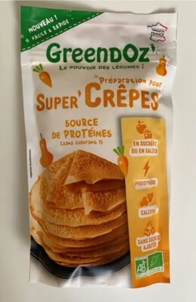 Préparation pour crêpes