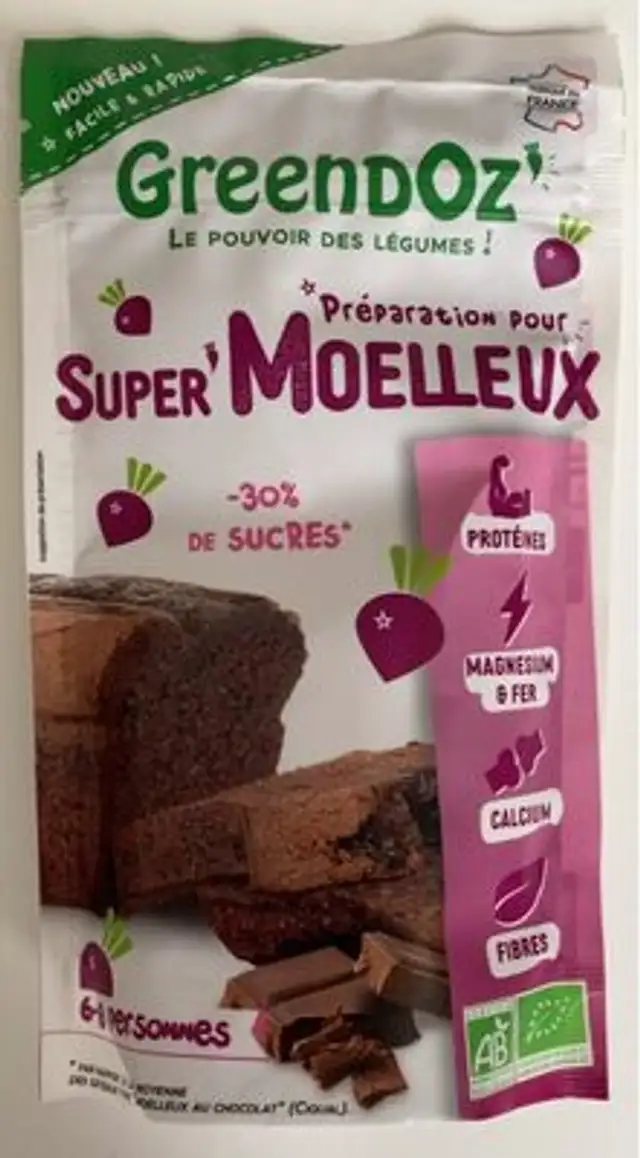 Préparation pour moelleux au chocolat