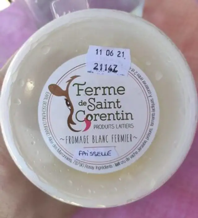 Faisselle de la ferme de St Corentin